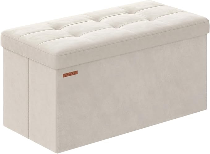 WHITE OTTOMAN 