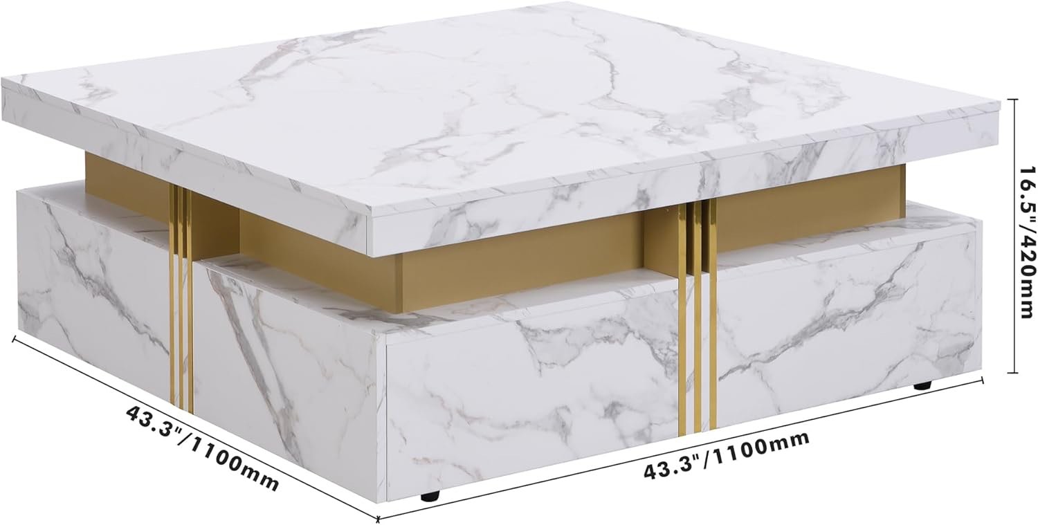 COFFEE TABLE ( table bases) WF306809AAK white 