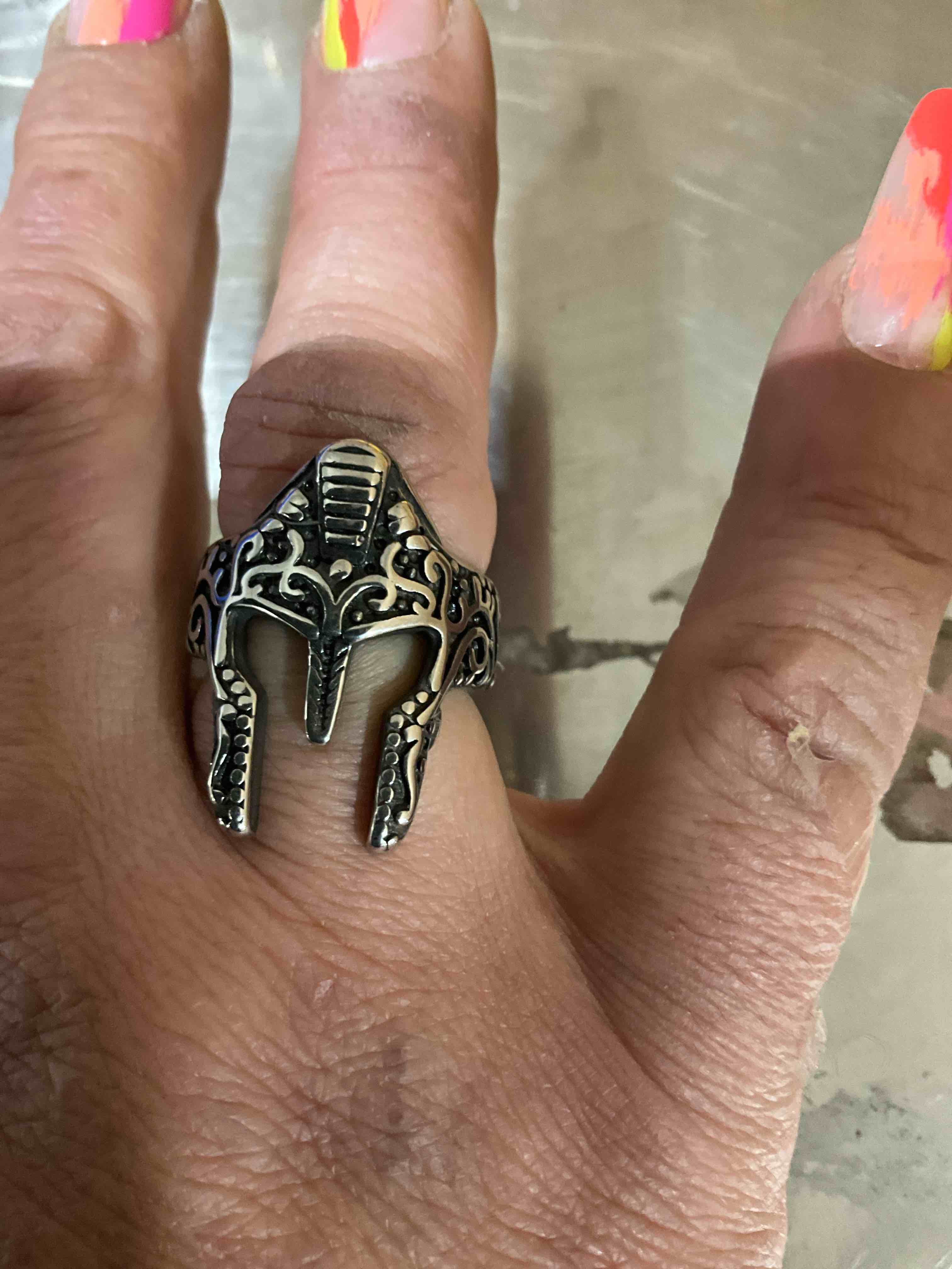 RING SIZE 9 with black bag