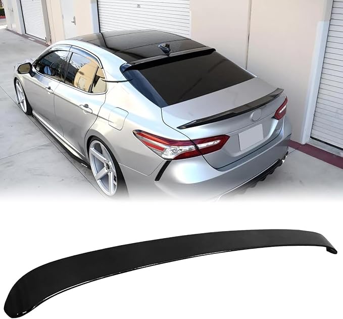 rear window visor top wing for a 2018 to 2014 Toyota Camry roof spoiler
