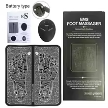 EMS foot massager, electronic muscle stimulator
