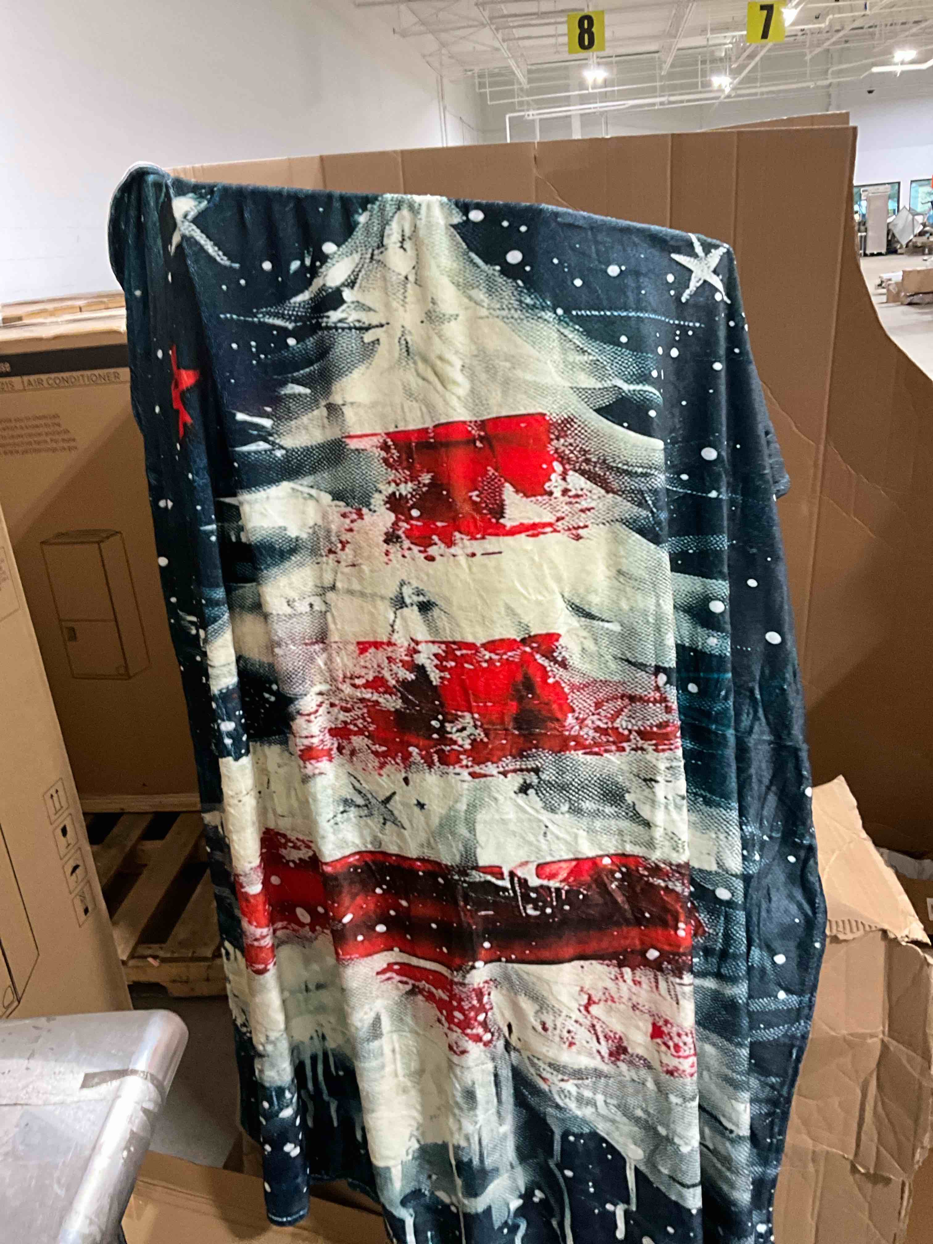 Christmas throw blanket