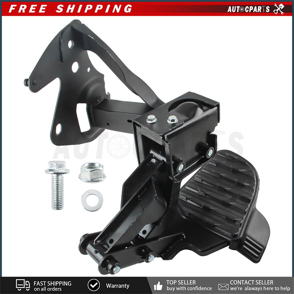 Rear Bumper Side Bed Step Retractable BedStep Pedal For 2019-2024 Dodge Ram 1500