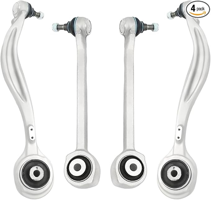 ALADICHE 4pcs Front Lower Forward Rearward Control Arms Suspention Kit Compatible with GLK250 GLK350