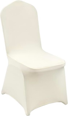 Cream Chair Cover 1 Pc