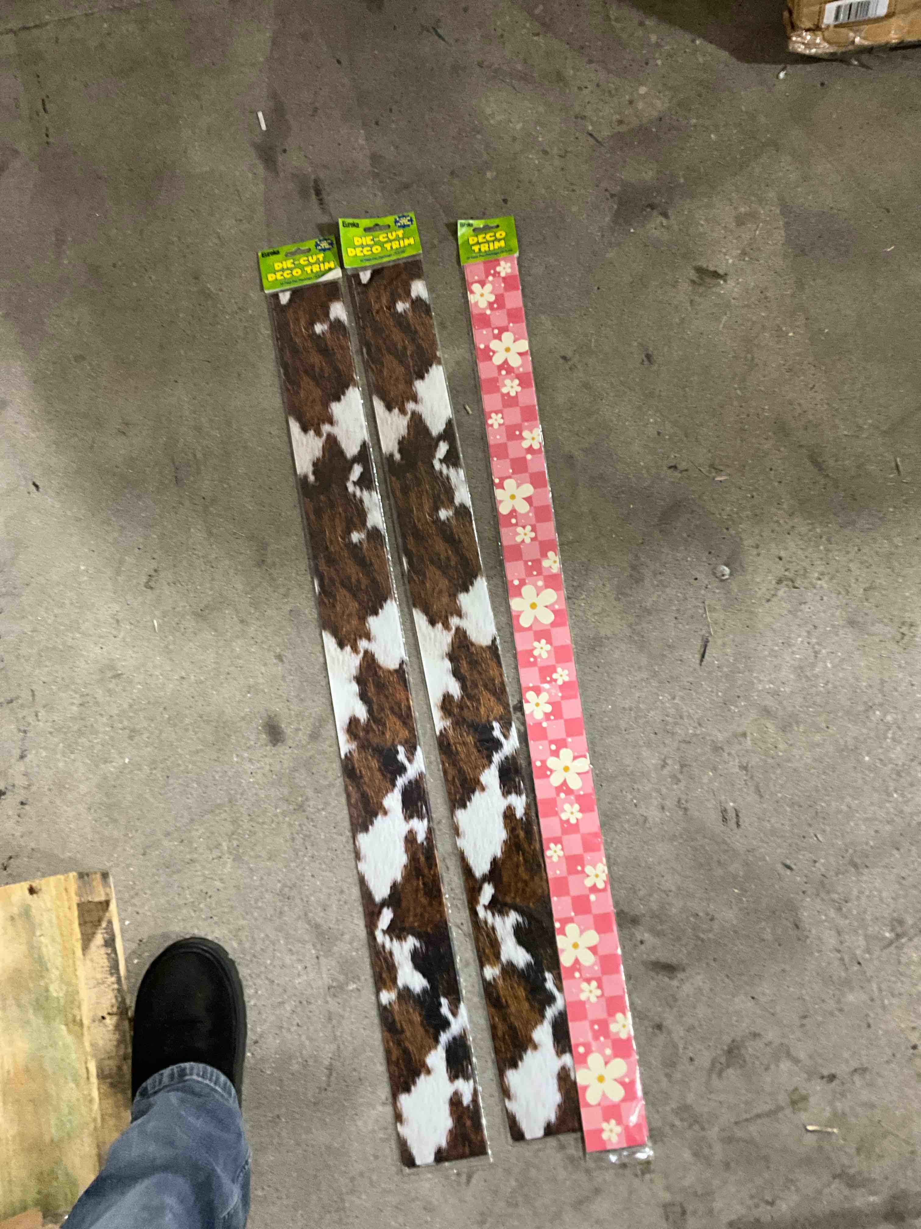 assorted deco trim 37 feet per package three package total