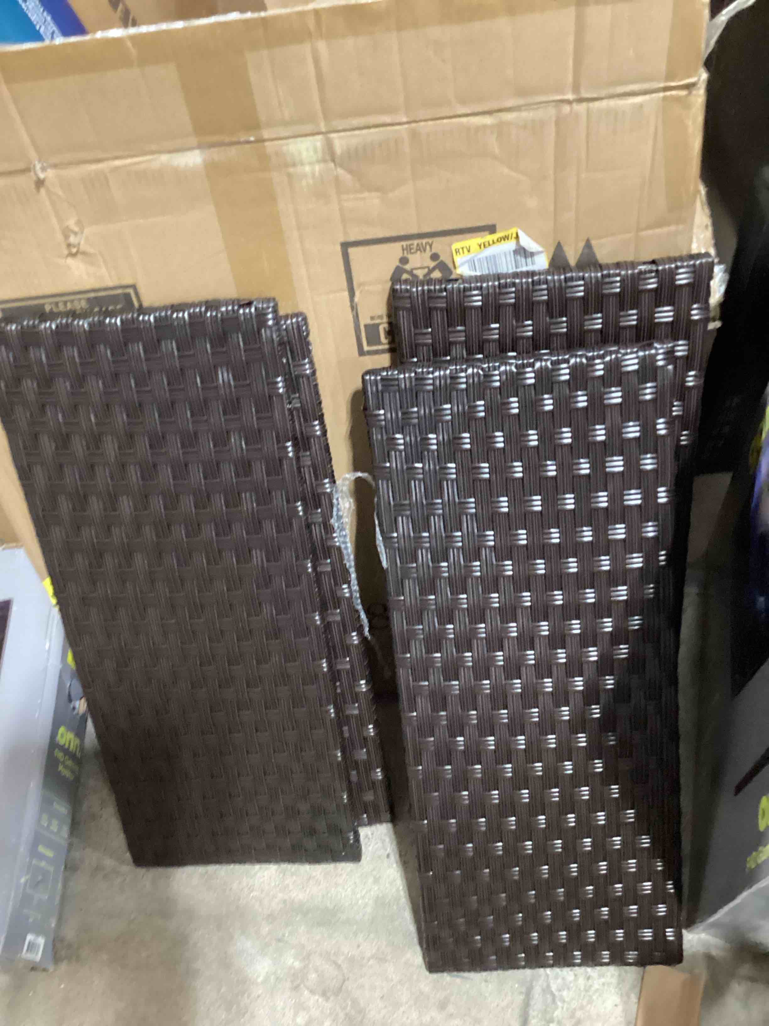 wicker spare parts 9 piece 