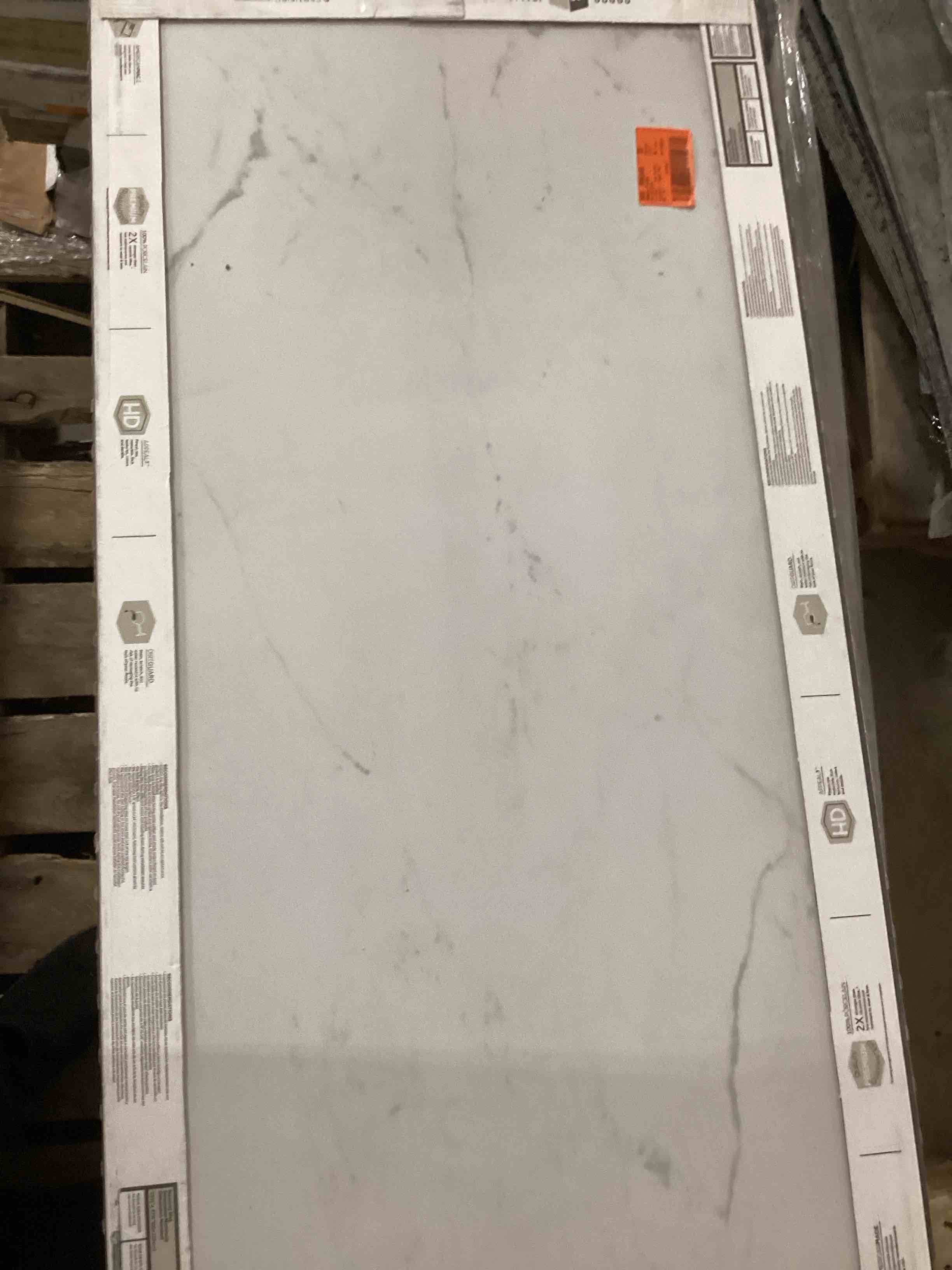 Impero Prestige White 24 in. x 48 in. Marble Look Porcelain Floor and Wall Tile (15.50 sq. ft./Case)