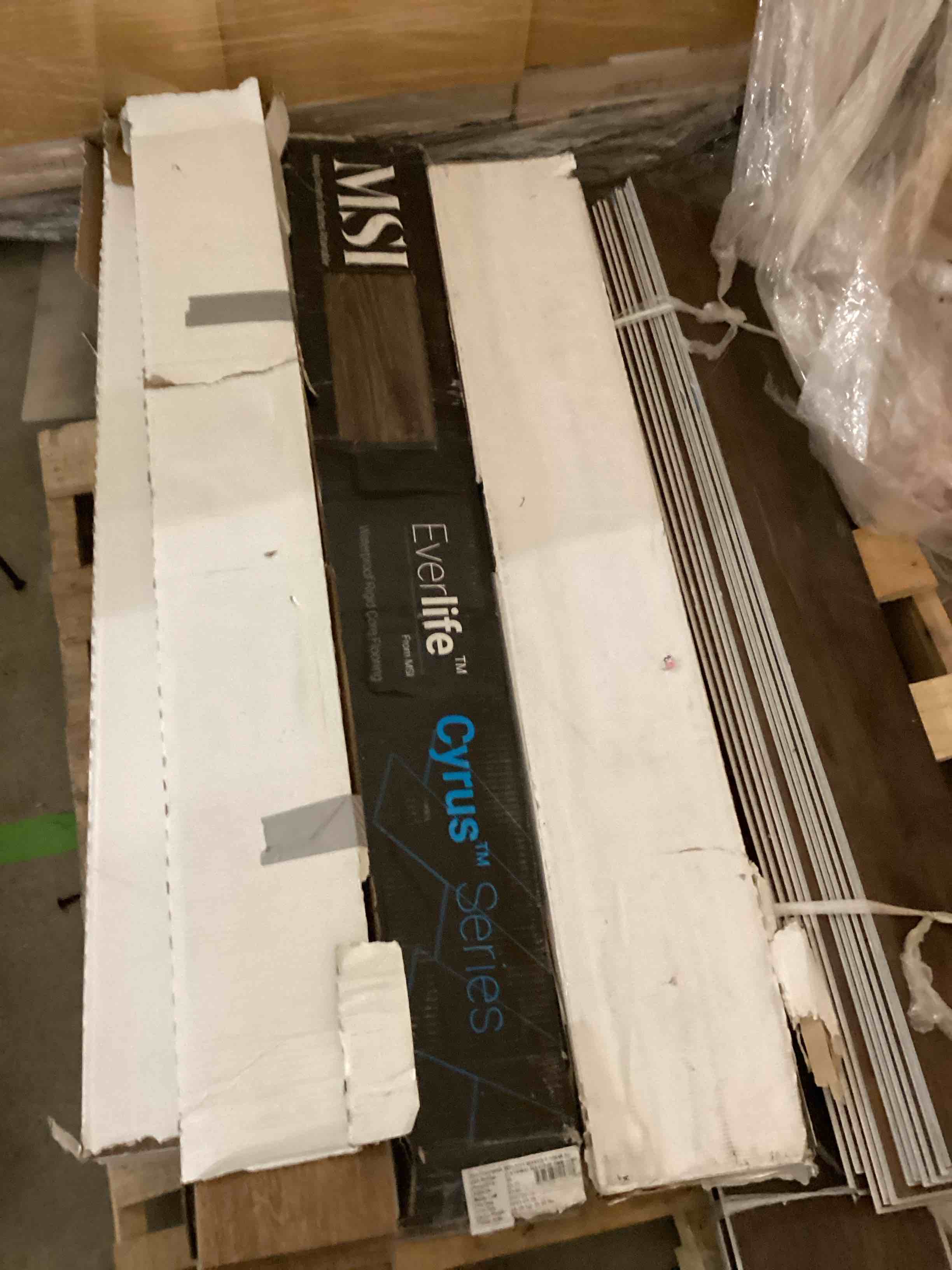 Assorted Brown Tones Vinyl Flooring (Approximately 8 Boxes)