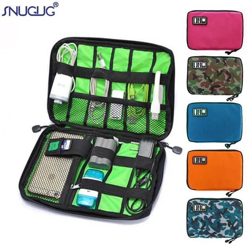 Digital Cable Bag Men Creative Travel Gadgets Pouch Power Cord Charger Headset Organizer Drive Electronic Suitcase 