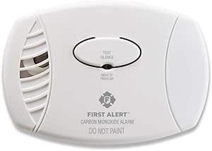 FIRST ALERT Plug-In Carbon Monoxide Detector with Battery Backup, CO605
