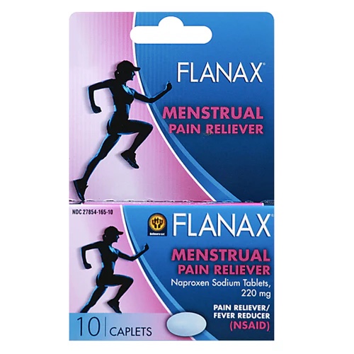 (10/22) Flanax Menstrual Pain Reliever 10 Caplets