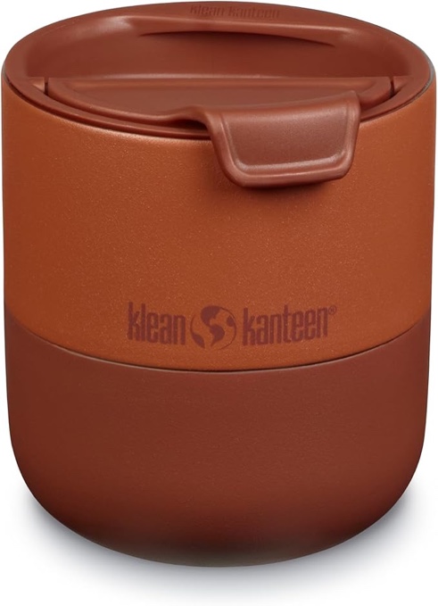 Klean Kanteen Rise Lowball Tumbler Flip Lid Insulated Mug 296 ml in Autumn Glaze 1010168