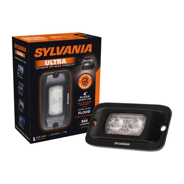 SYLVANIA ULTRA FLUSH MOUNT 4 INCH LED POD - FLOOD