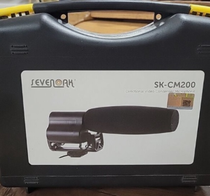 Sevenoak Sk-cm200 Shotgun Video Condensor Microphone For Dslr Cameras/camcorders