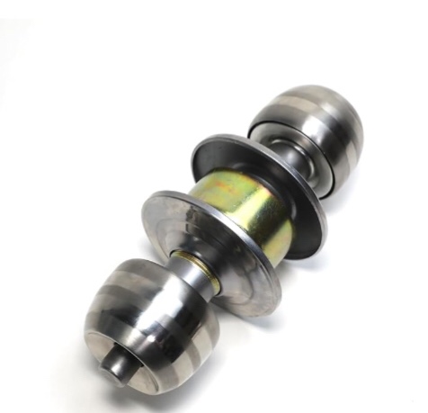 Incomplete- Jiayi Metal Ball Lock Pins Silver Ball Door Knob Lock, 3 Pack
