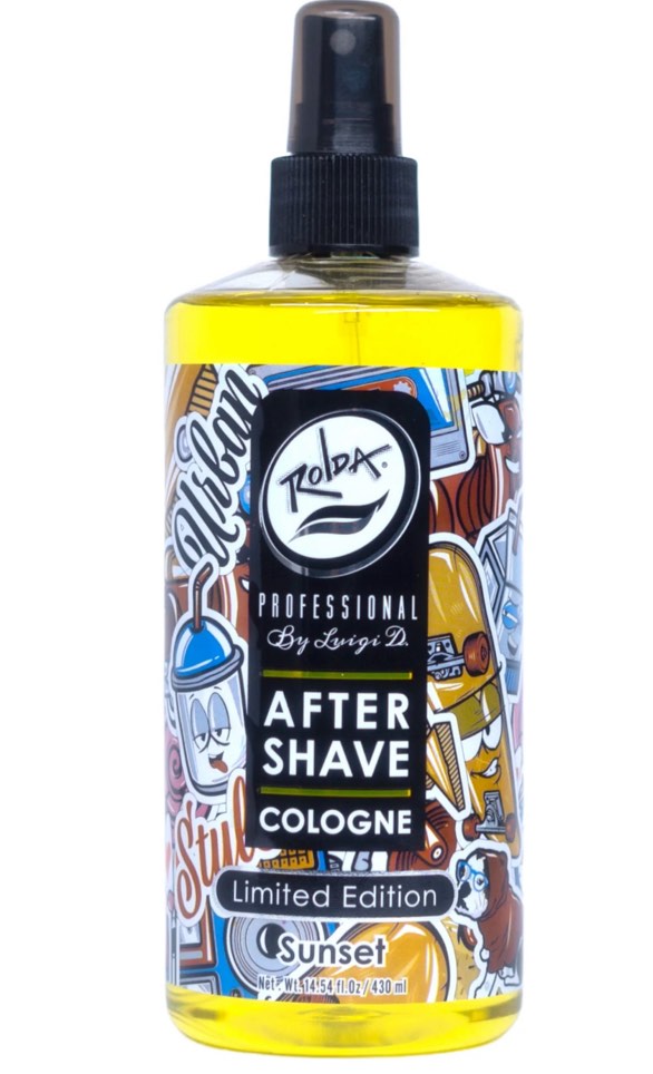 Rolda - Sunset After Shave Tonic For Men | Post Shave Tonic, Calms Irritation, Helps Heal & Clean Shaved Areas, Masculine Fragrance