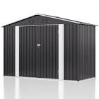 Metal Outdoor Storage Shed  meas:235x33x10 cm