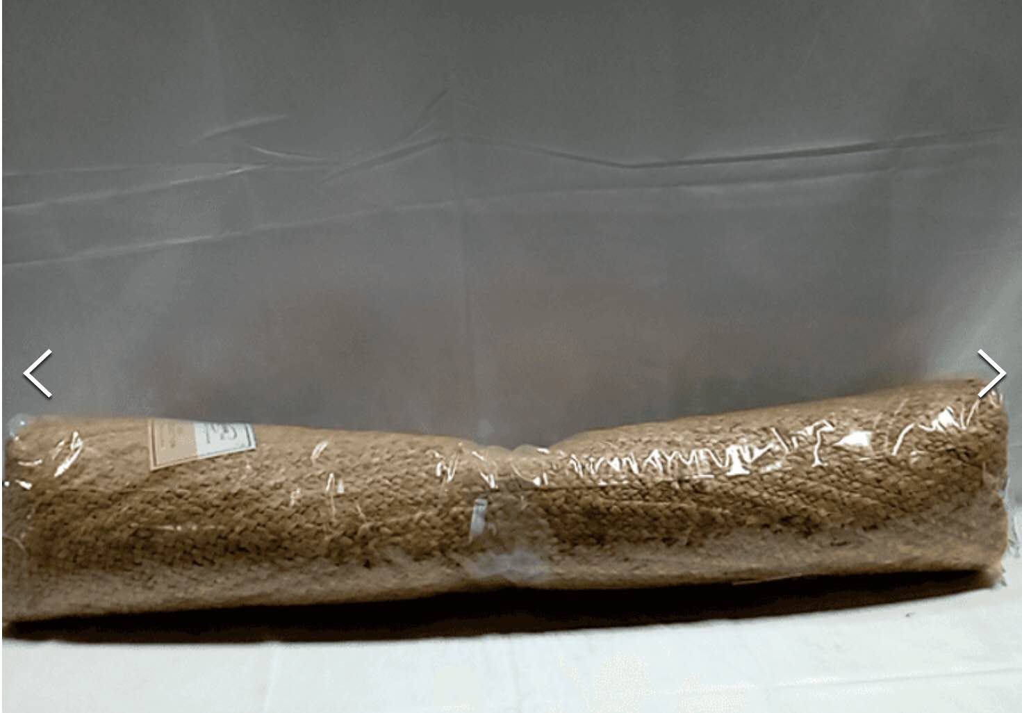 Ramanta Home Future for Next Generations Rug  Round 100%  Yute 7 Ft  