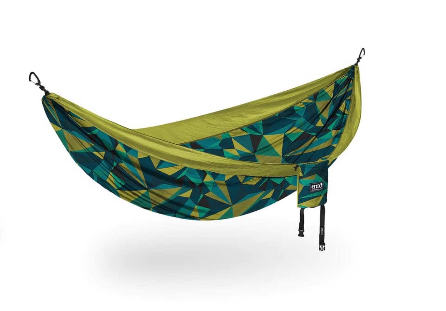 ENO Doublenest Hammock Print - Boulder/Melon
