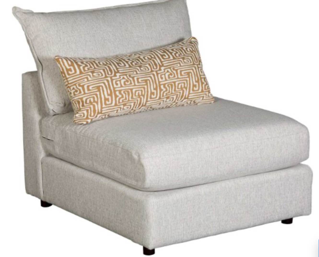 Armless Chair+Pillow