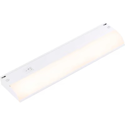 Utilitech 12-in Hardwired LED Under Cabinet Light Bar Light
