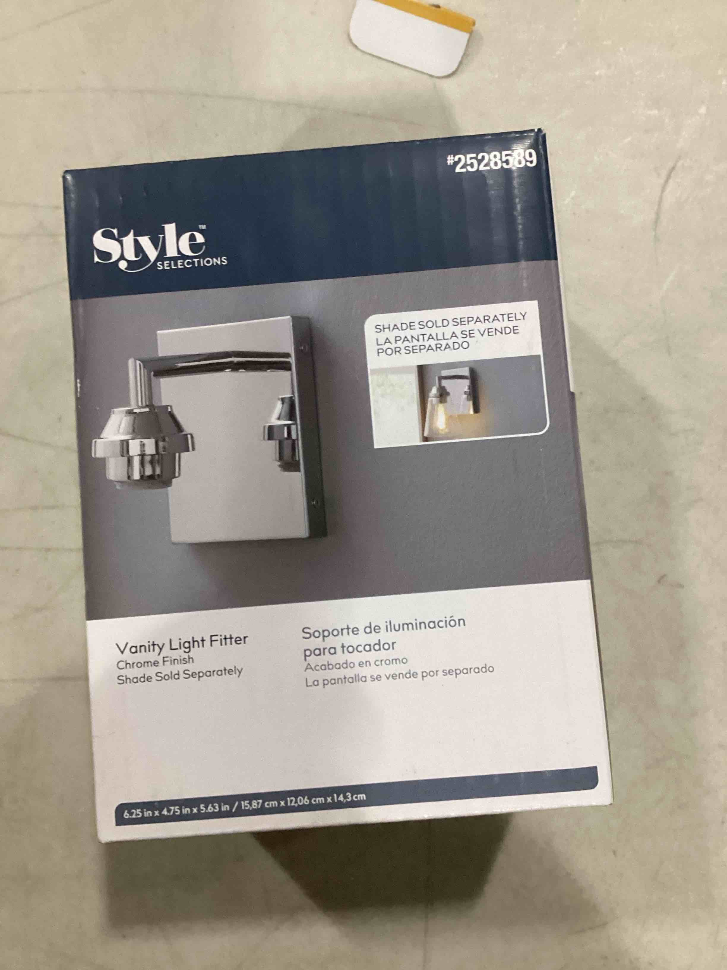 Condition photo showing As Is for Millennium Lighting 1 Light Bathroom Sconce