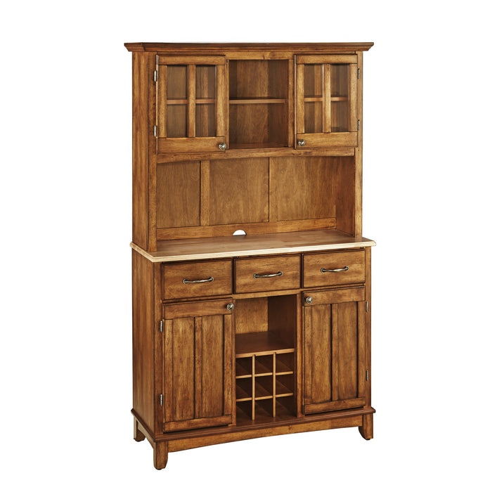 (incomplete only middle top) Buffet of Buffets Buffet with Hutch top 