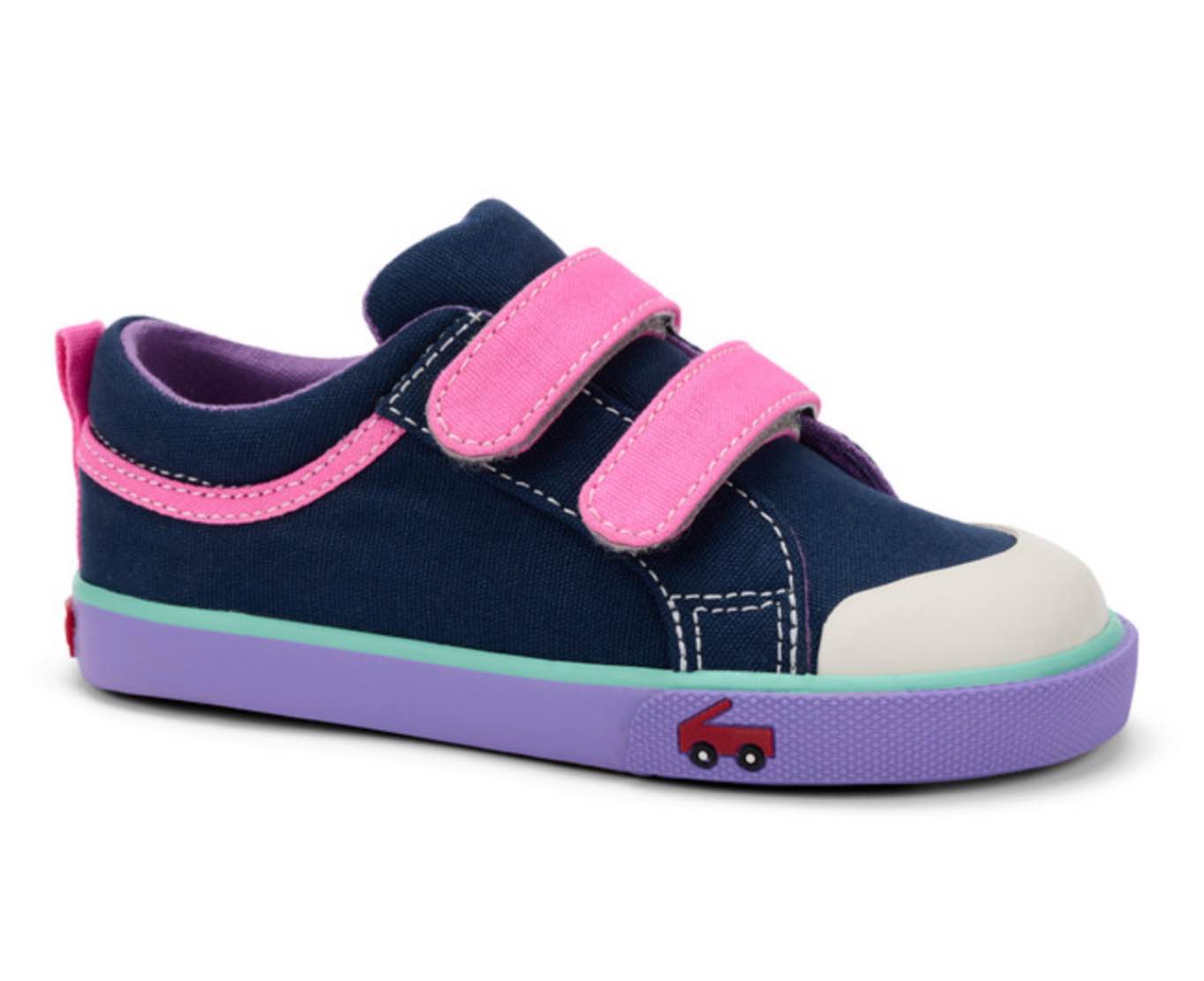 Robyne Navy/Hot Pink Shoe by See Kai Run