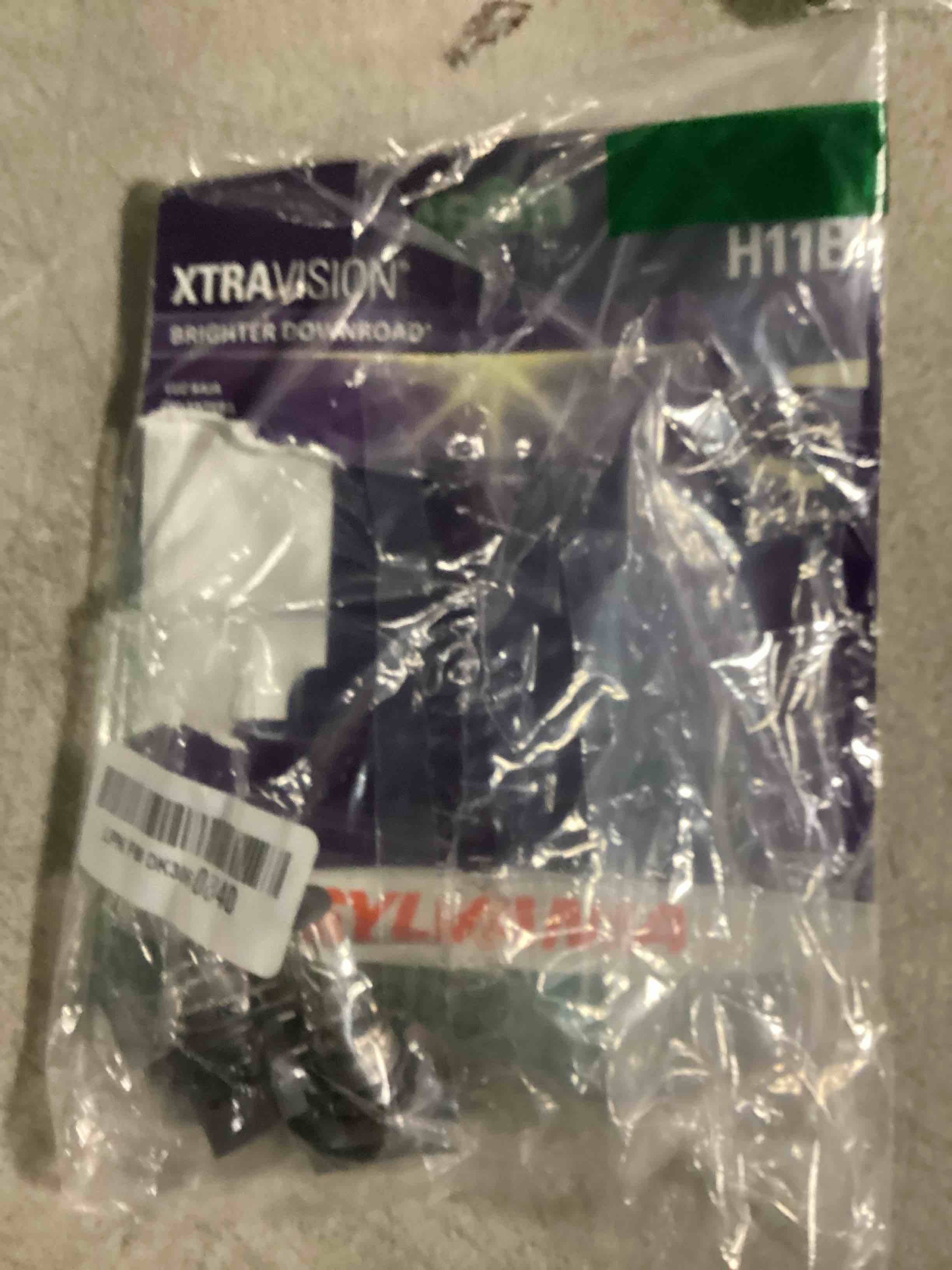 SYLVANIA - H11B XtraVision - High Performance Halogen Headlight Bulb, High Beam, Low Beam and Fog Replacement Bulb (Contains 2 Bulbs)