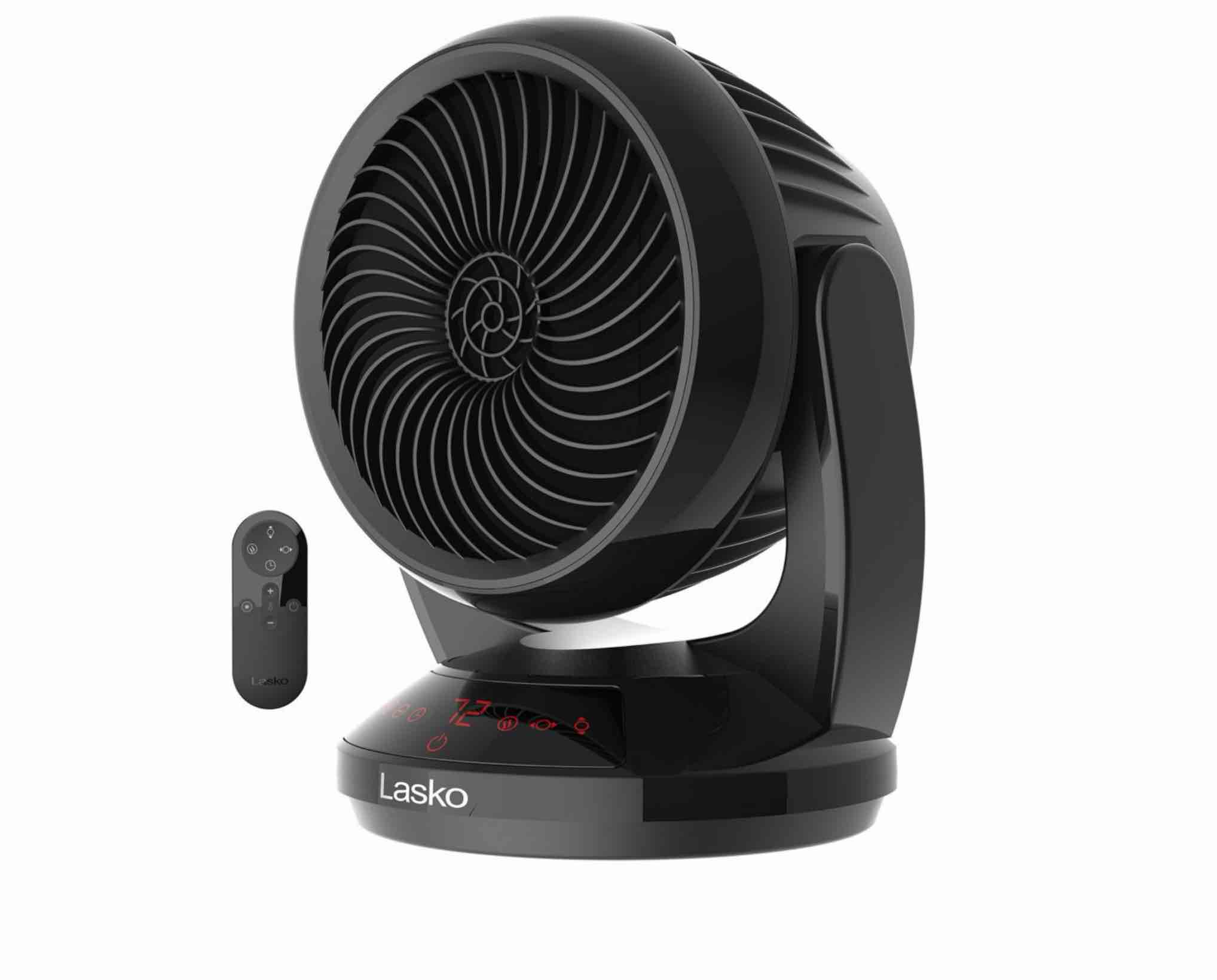 Lasko Whirlwind Heat Orbital Oscillation Ceramic Space Heater with Remote