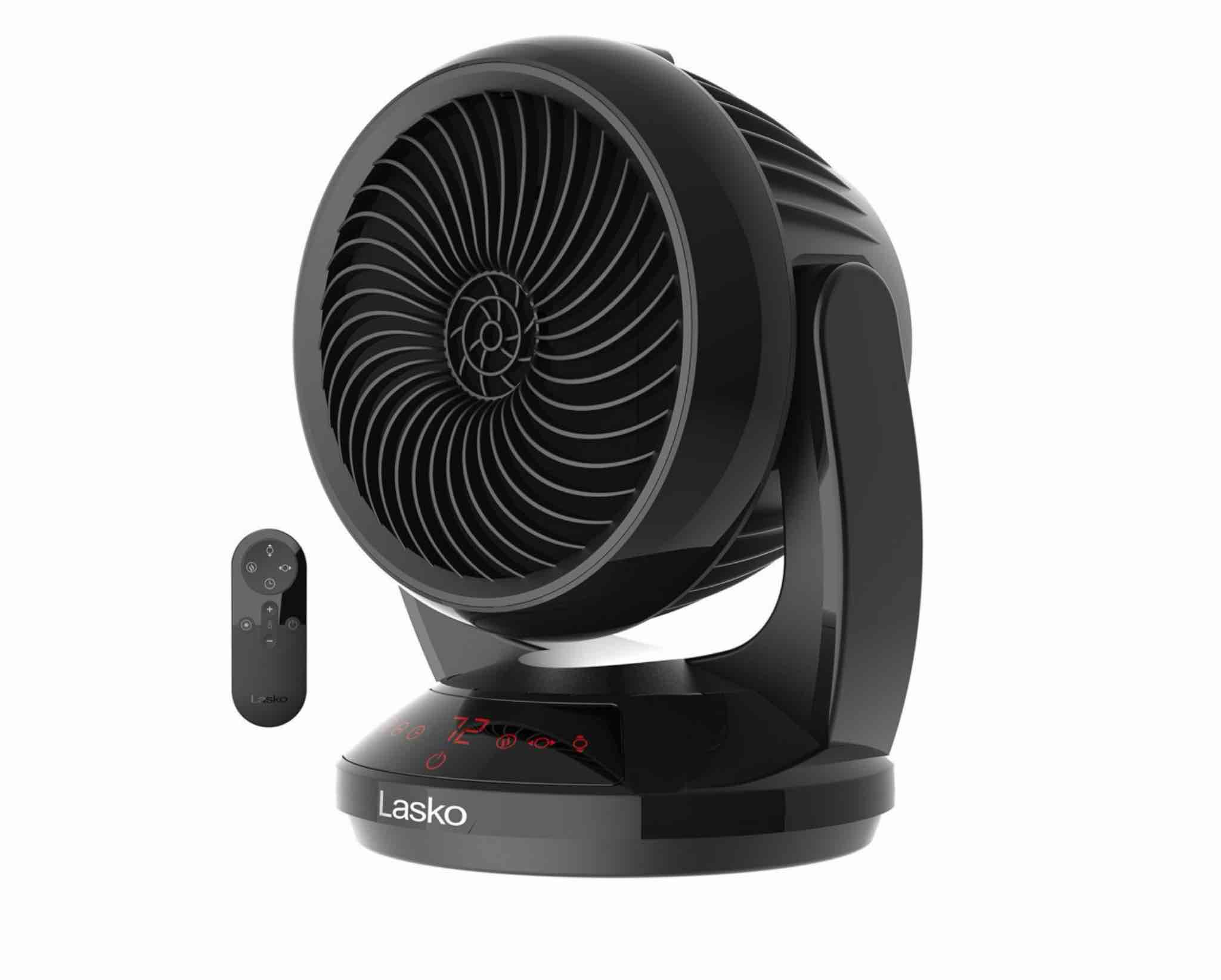 Lasko Whirlwind Heat Orbital Oscillation Ceramic Space Heater with Remote