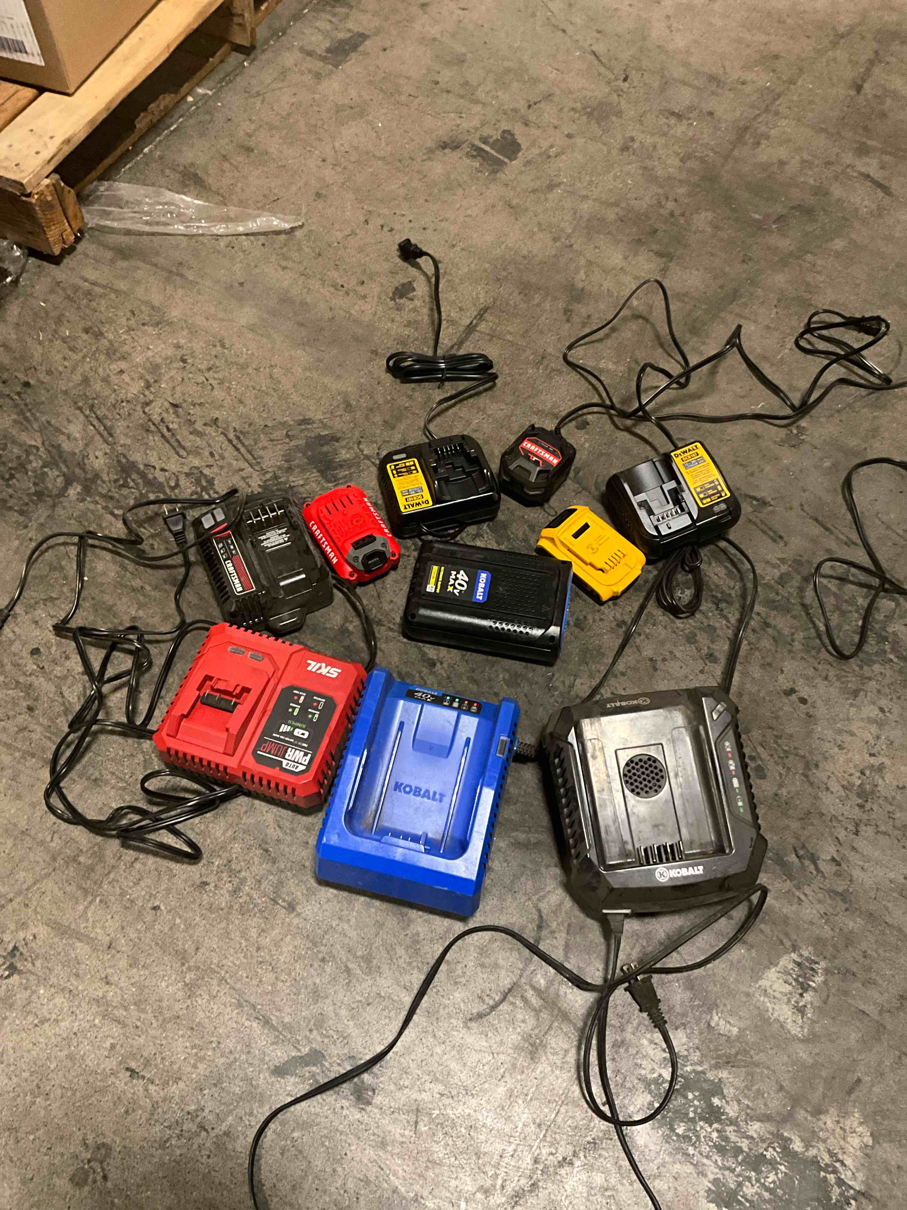 Assorted Size, Style And Brand Chargers And Battery's (brand and style May very) (see description)