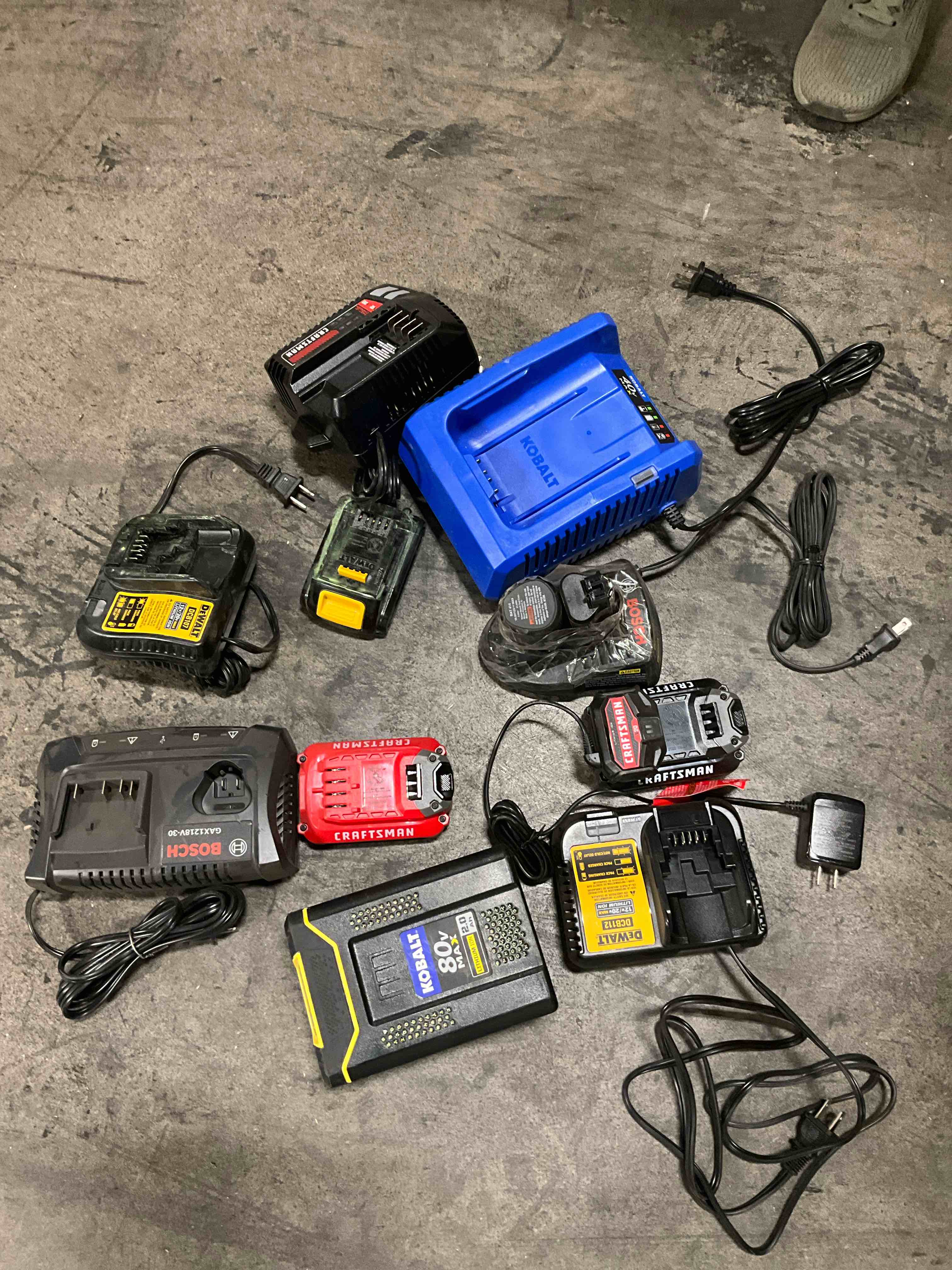 Assorted Size, Style And Brand Chargers And Battery's (brand and style May very) (see description)