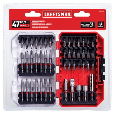 CRAFTSMAN Set Screwdriver Bit Set 47 -Piece