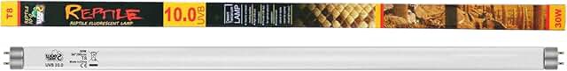 LUCKY HERP 36inch 30W T8 UVB 10.0 Reptile Light, UVA UVB Bulb, Fluorescent Lamp for Reptiles Amphibian
