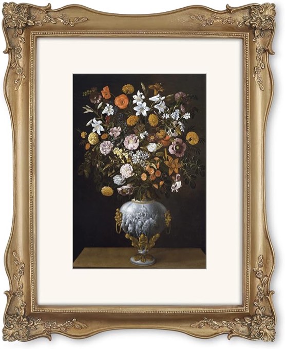 SIMON'S SHOP Pictrue Frames 11x14 Bronze Photo Frames 11x14 with Mat for 8x10, Wedding Gifts