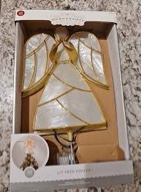 Christmas tree decoration with angel design transparent lights