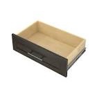 8 in. H x 24 in. W Wood Drawer Kit Modern Raised Espresso