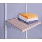 Genevieve 2 ft. Birch Adjustable Closet Organizer Decor Shelf Cover (2PK)
