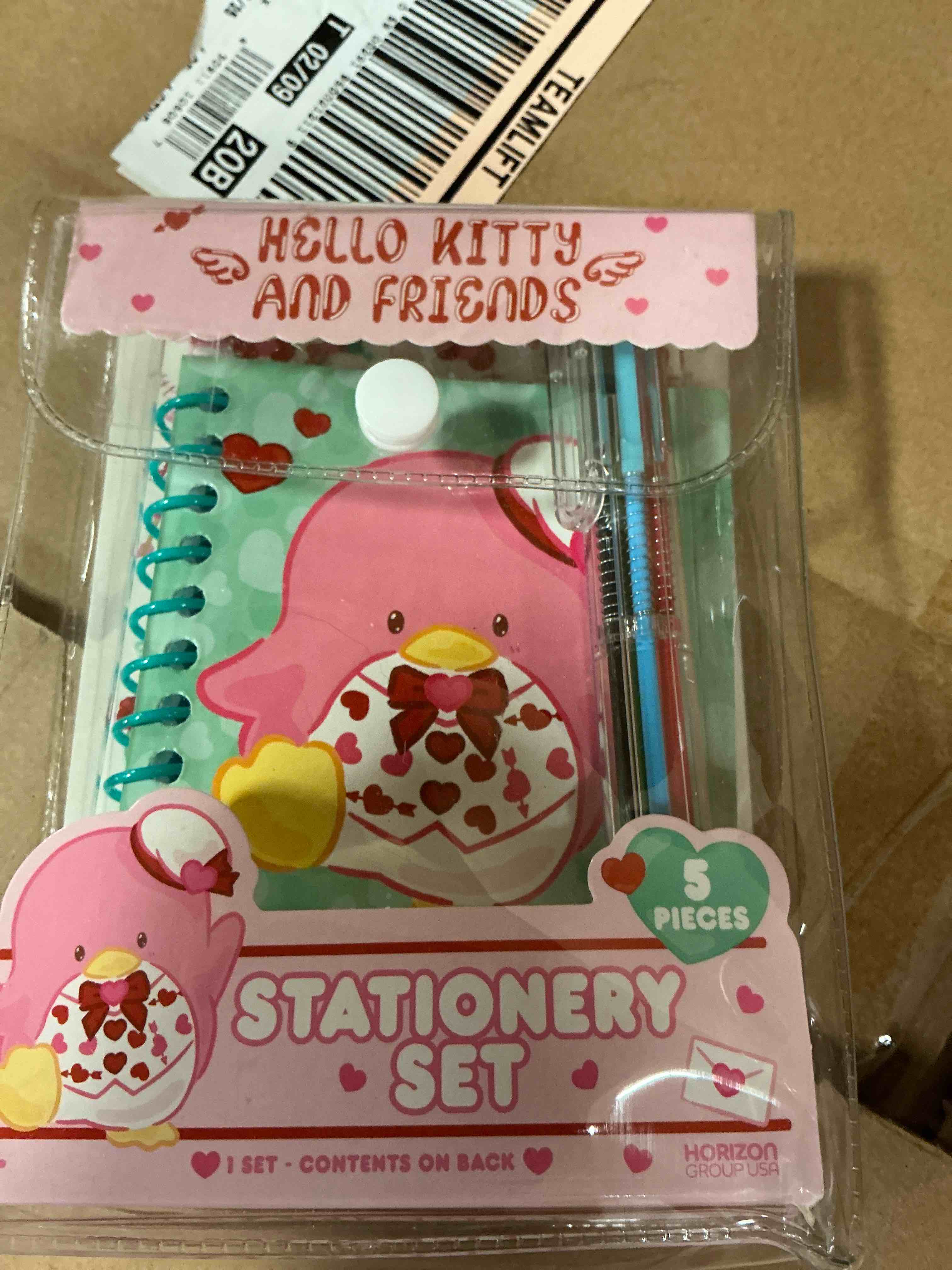 Hello Kitty and friends 5 pieces Stationery 