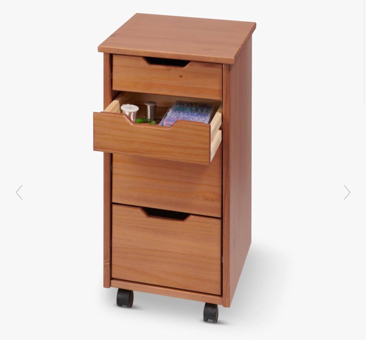 The Solid Wood Rolling Organizer