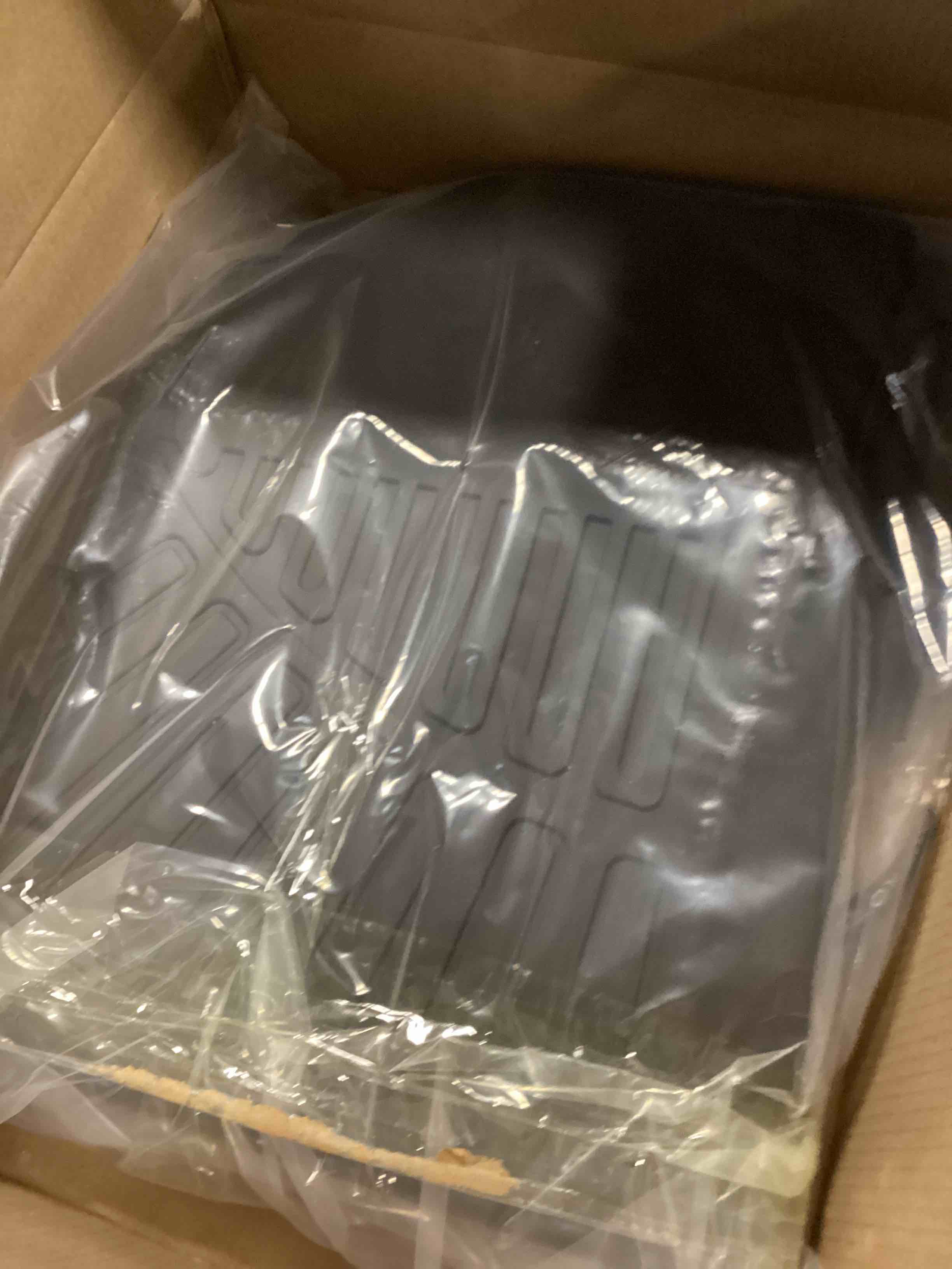 Auxko All Weather Floor Mat Fit for Hyundai Santa FE Hybrid 2024 2025 TPE Rubber Liners Santa FE Accessories All Season Guard Odorless Anti-Slip Liner Black