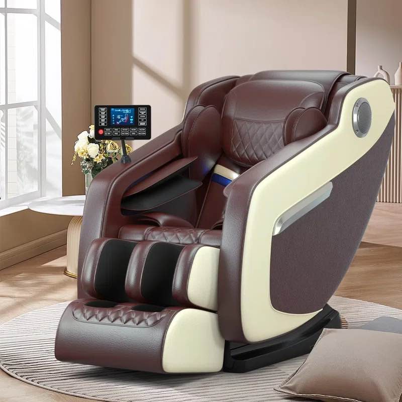 ( incomplete) ( box 2/2)Ultimate Relaxation Full Body Heated Massage Chair Zero Gravity Bluetooth