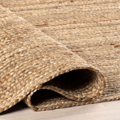 nuLOOM TAJT03-609 6 X 9 (ft) Jute Natural Indoor Area Rug A thumbnail for the video nuLOOM TAJT03-609 rugs - View #2 nuLOOM TAJT03-609 rugs - View #3 nuLOOM TAJT03-609 rugs - View #4 nuLOOM TAJT03-609 rugs - View #5 nuLOOM TAJT03-609 rugs - View #6  View All Images nuLOOM 6 X 9 (ft) Jute Natural Indoor Area Rug Item #1467078 | Model #TAJT03