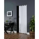 (similar)Homestyle Deco White PVC Folding Door Fits 36"wide x 80"high