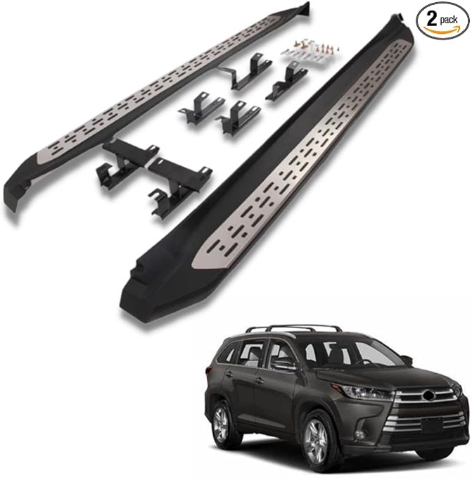 Titopena Running Board Fit for Toyota Highlander 2014-2019 Nerf Bar Side