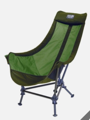 Lounger DL Olive Lime Camping chair / 1 person 81,3 x 58,4 x 94 cm Nylon