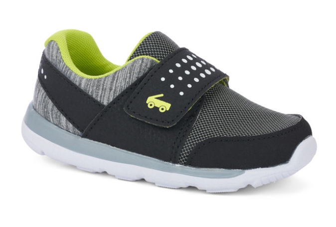SEE KAI RUN, Ryder Flexirun Black/Gray, Size 6