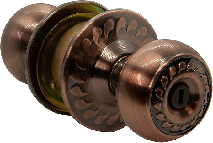 Door Handles (Privacy knob, Antique Copper)